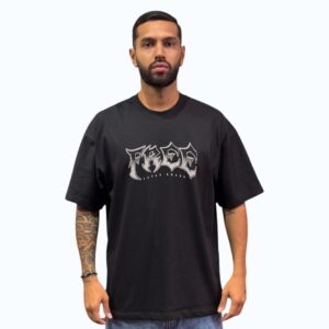Camiseta Oversize Pedrería Alto Gramaje FREE