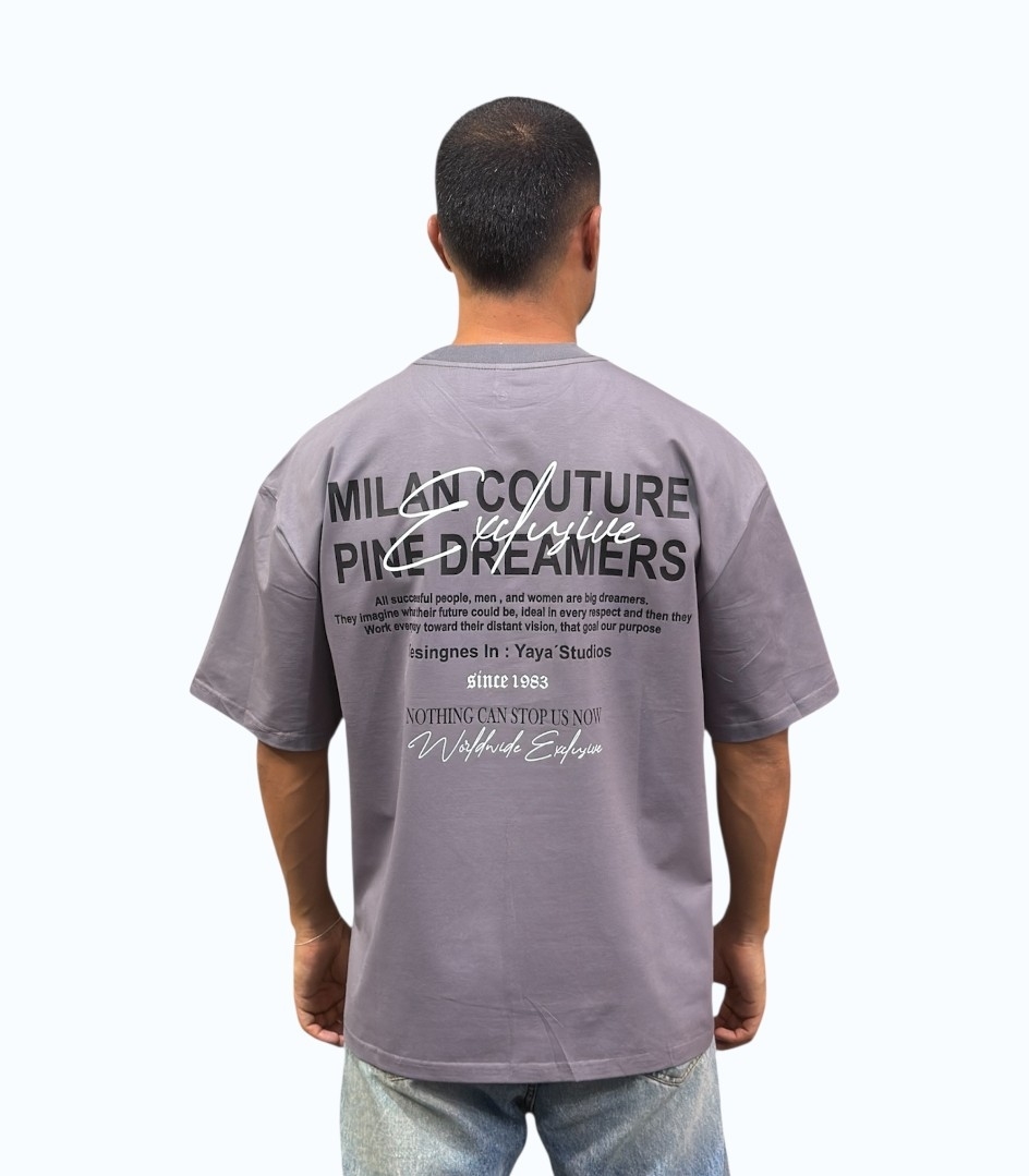 Camiseta Oversize Tela Fría 250 Milan Couture