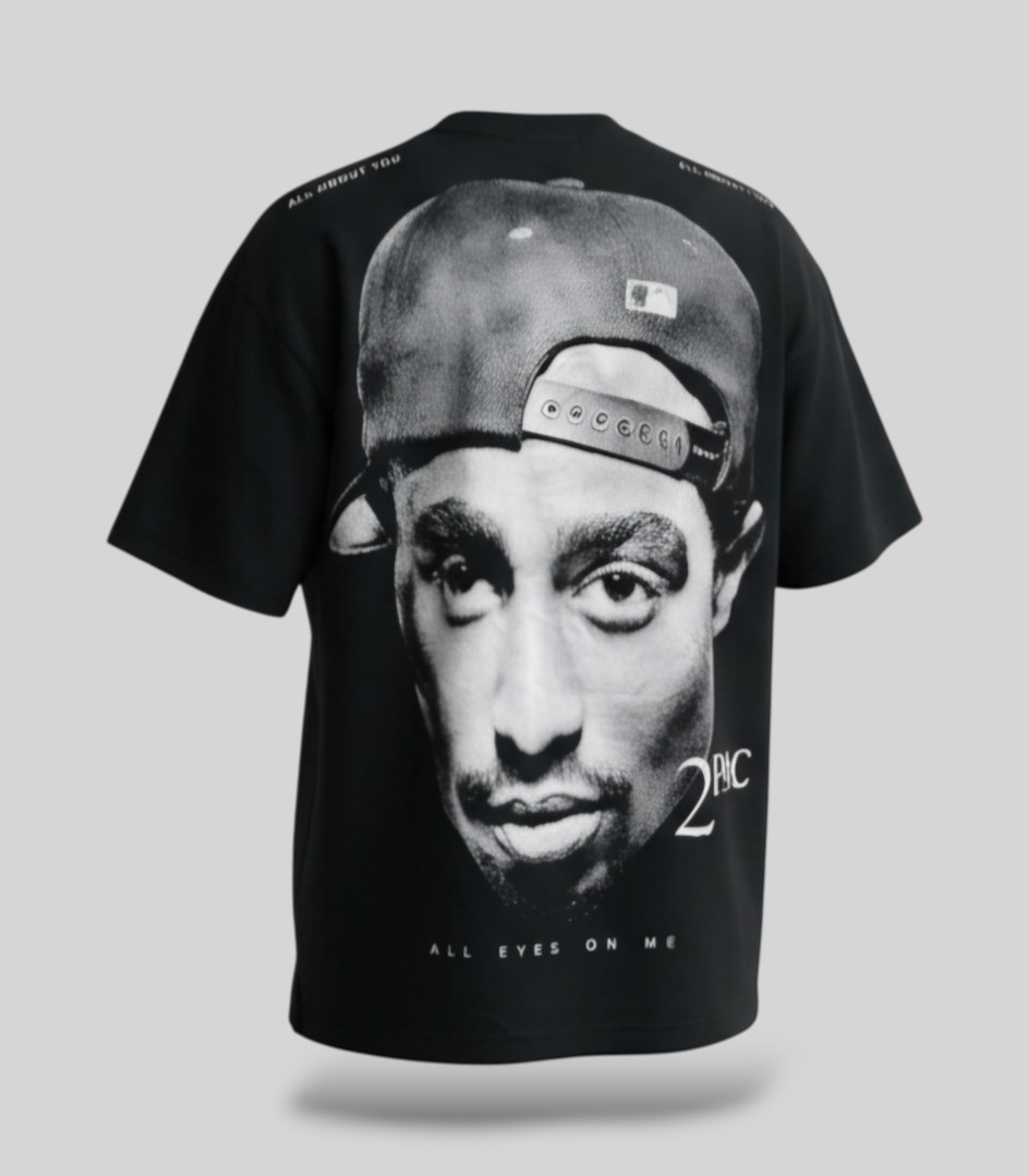 Camiseta Oversize Alto Gramaje Premium 2pac