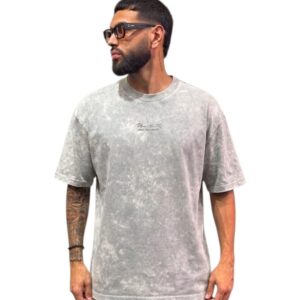 Camiseta Oversize Acidwash Culture Of Ambition