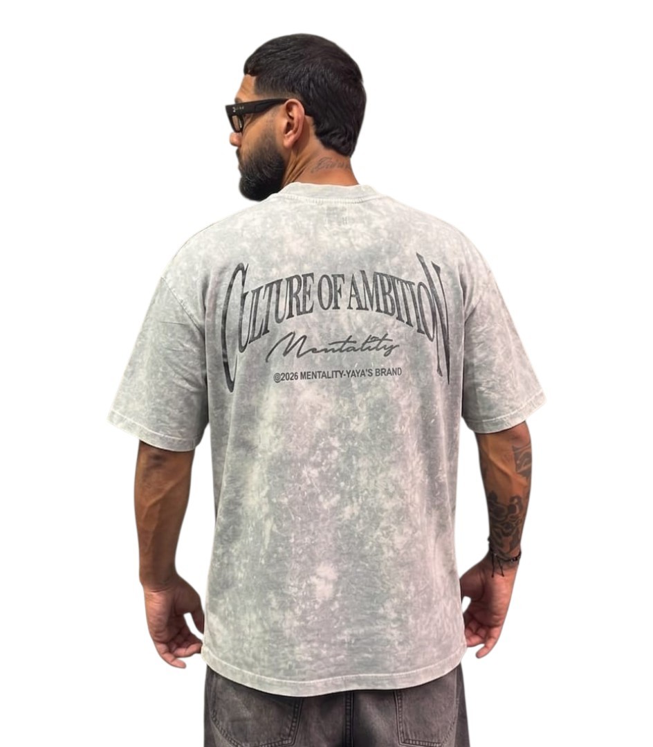 Camiseta Oversize Acidwash Culture Of Ambition - Imagen 3