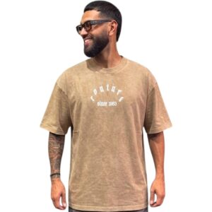 Camiseta Oversize Acidwash Couture