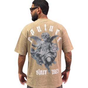 Camiseta Oversize Acidwash Couture