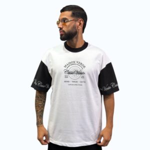 Camiseta Oversize Alto Gramaje Premium Maison Verde