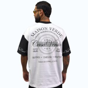 Camiseta Oversize Alto Gramaje Premium Maison Verde