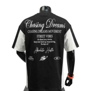 Camiseta Oversize Alto Gramaje Premium Chasing Dreams
