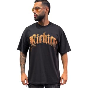 Camiseta Oversize Pedrería Alto Gramaje ANGEL