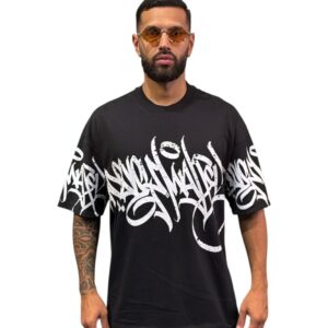 Camiseta Oversize Alto Gramaje Premium Graffiti