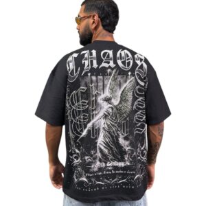 Camiseta Oversize Pedrería Alto Gramaje 250 ✨CHAOS